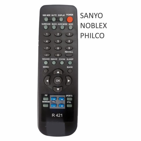 R 421 Control Remoto para TV