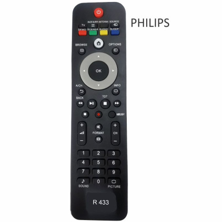 R 433 Control Remoto para TV