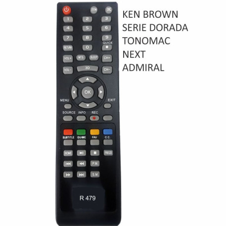 R 479 Control Remoto para TV