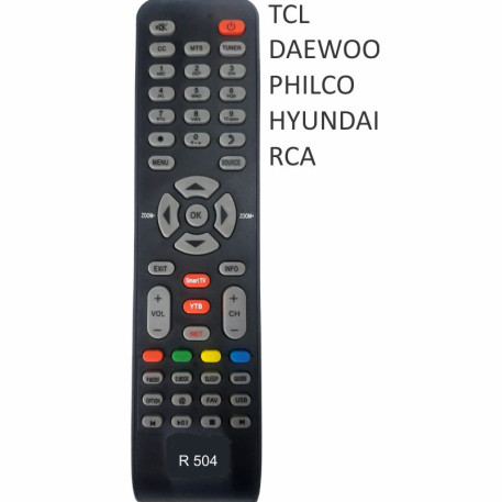 R 504 Control Remoto para TV