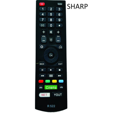 R 522 Control Remoto para TV