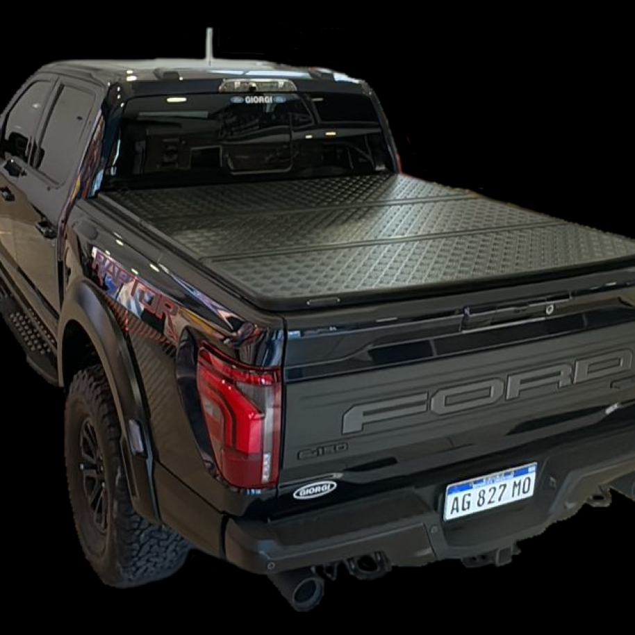 Tapa Plegable Tricuerpo - FORD RAPTOR 150 / F150 LARIAT - Año 2020 >